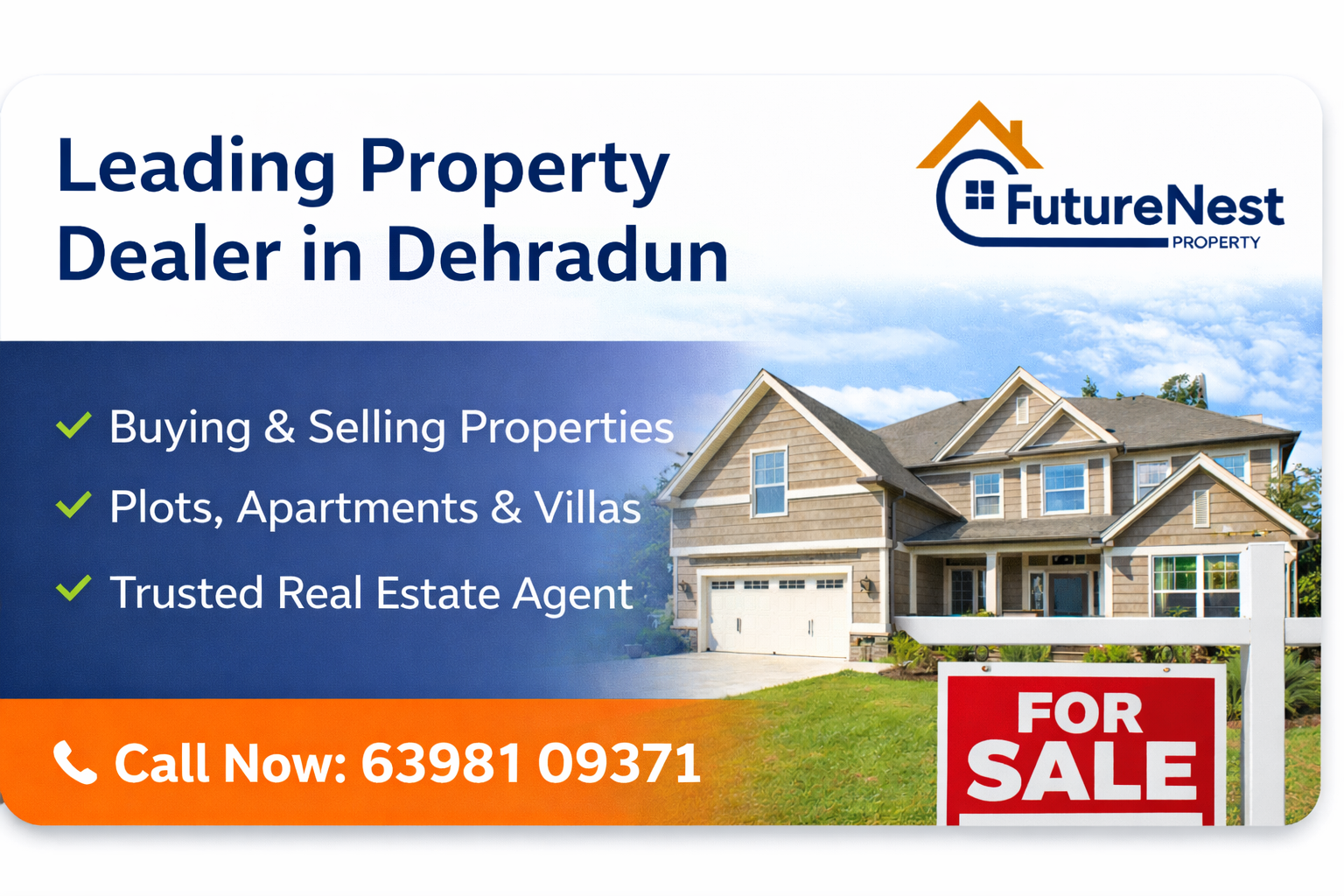 Property Dealer in Dehradun: Buy Verified Plots, Homes & Commercial Property with Future Nest Property