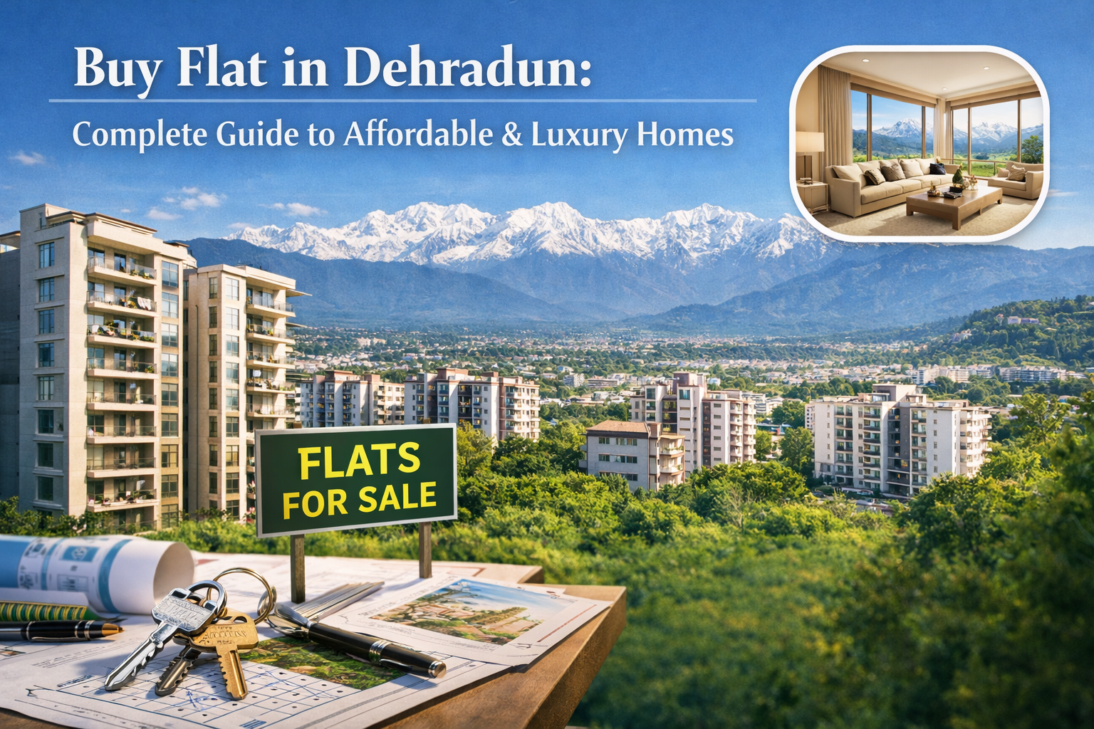 Find affordable and luxury flats in Dehradun with modern amenities and great investment options.