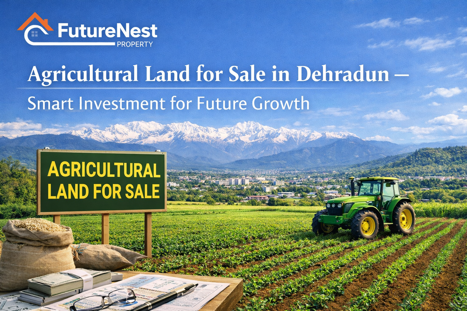 Explore agricultural land for sale in Dehradun with smart investment options and future growth potential.